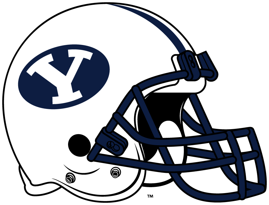 Brigham Young Cougars 2005-2009 Helmet Logo iron on transfers for clothing